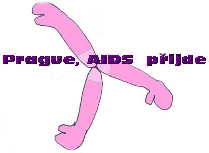 Logo Prague - AIDS přijde