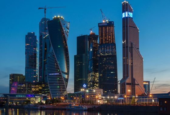 Ta zaostalá ruská zem: Byznys centrum v Moskvě - rok 2014